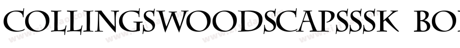 CollingswoodSCapsSSK Bold字体转换